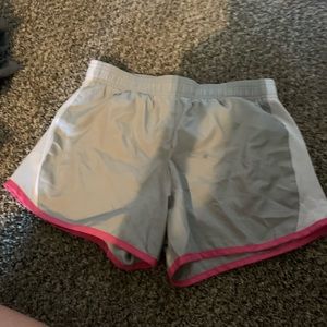 Girls grey and pink shorts, size XL (14-16)